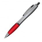 Długopis San Jose, czerwony/srebrny