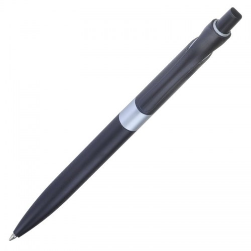 Długopis Marbella, srebrny/czarny