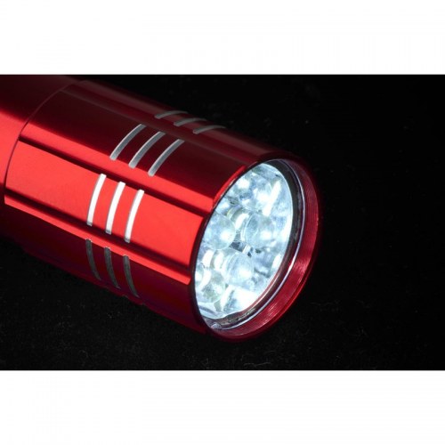 Latarka LED Jewel, czerwony - druga jakość
