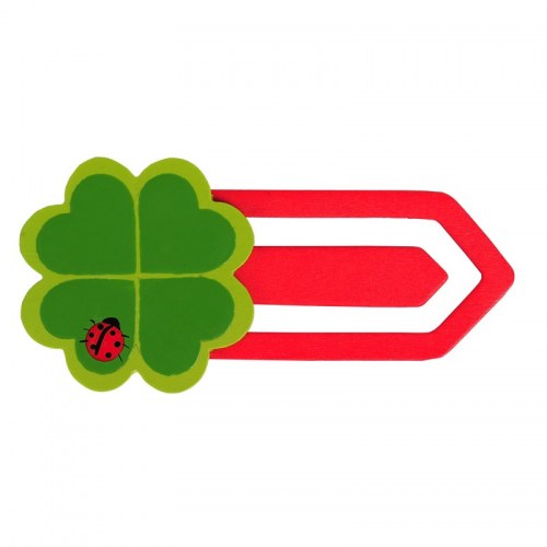 Zakładka Clover, czerwony/zielony