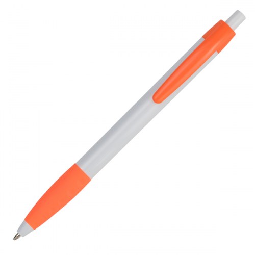 Długopis Pardo, pomarańczowy/biały