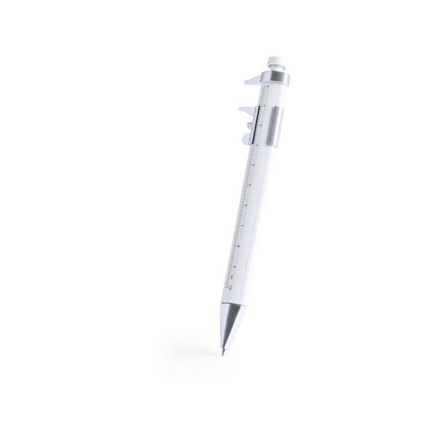 Długopis wielofunkcyjny, linijka, narzędzie pomiarowe