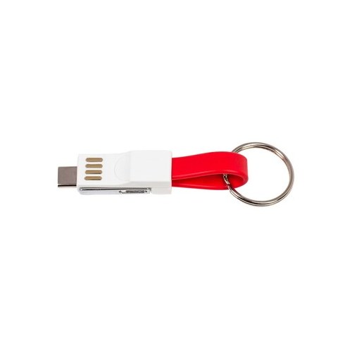 Brelok do kluczy, kabel do ładowania i synchronizacji