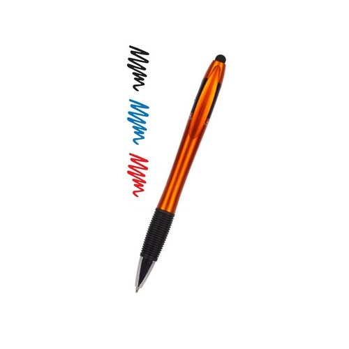 Długopis, touch pen, wielokolorowy wkład