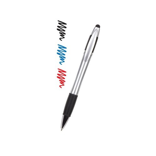 Długopis, touch pen, wielokolorowy wkład