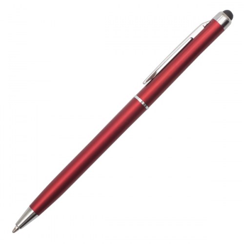 Długopis plastikowy Touch Point, czerwony