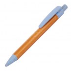 Długopis bambusowy Evora, niebieski