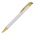 Długopis aluminiowy Lindi, biały