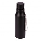 Bidon stalowy Fun Tripping 700 ml, czarny - druga jakość