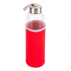 Szklana butelka Vim 500 ml, czerwony