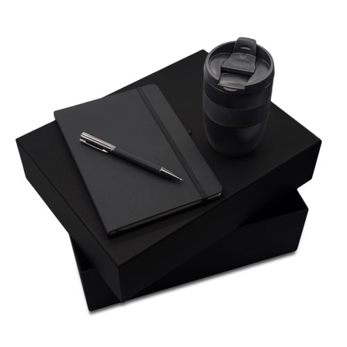 Zestaw upominkowy Dallas, czarny