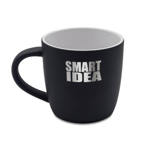 Kubek ceramiczny Esla 345 ml, biały