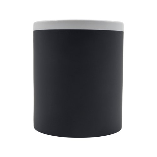 Kubek ceramiczny Velutti 350 ml, czarny