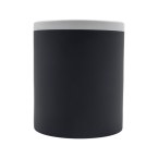 Kubek ceramiczny Velutti 350 ml, czarny