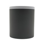 Kubek ceramiczny Velutti 350 ml, szary