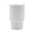 Kubek ceramiczny Azzurro 440 ml, biały