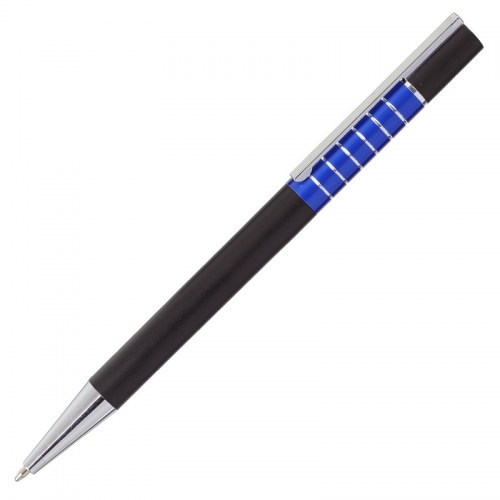 Długopis Moreno, niebieski/czarny
