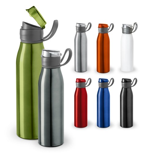 KORVER. Butelka sportowa z aluminium i AS 650 ml