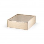 BOXIE CLEAR L. Drewniane pudełko L
