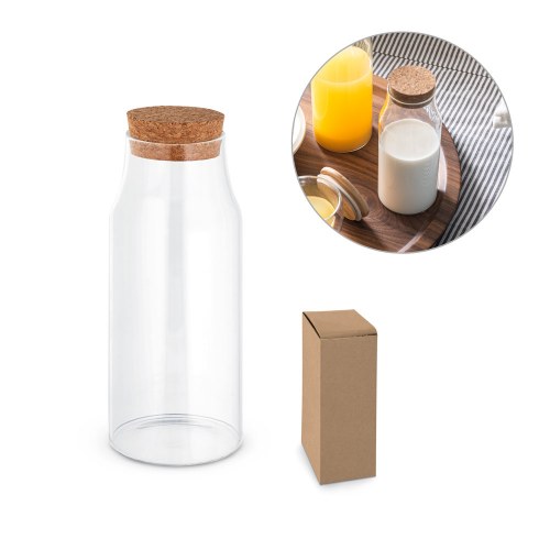 JASMIN 800. Butelka szklana o pojemności 800 mL