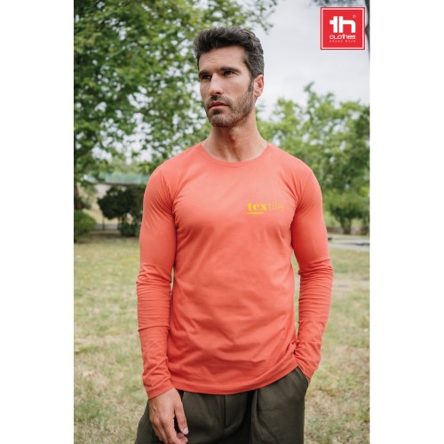 THC BUCHAREST. Męski t-shirt z długim rękawem