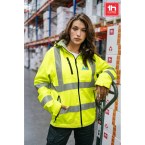 THC ZAGREB WORK. Kurtka softshell o wysokiej widoczności (unisex)