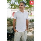 THC DHAKA WH. Męski polo t-shirt