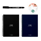 STARTER KIT INFINITE PLANNER A5. Zestaw zawiera „Infinite Diary”, zestaw do czyszczenia, marker i uchwyt na marker