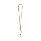 75096. SET Lanyard CORK Long (Ø 5 mm) z karabińczykiem spustowym 9 mm i zapięciem zabezpieczającym Ø 5 mm