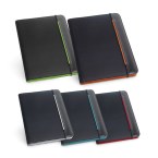 FITZGERALD. Teczka A4 z PU i 800D z blokiem strony w linie