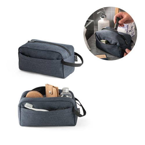 REPURPOSE BAG. Kosmetyczka z poliestru 600D pochodzącego z recyklingu