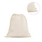 BELIZE. Torba na plecak ze 100% bawełny organicznej (140 g/m²)