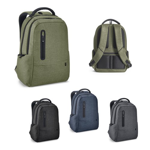 BOSTON. Plecak na laptopa 17" z wodoodpornego nylonu 2Tone