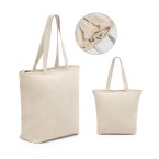 HACKNEY. Torba z zamkiem, 100% bawełna (280 g/m²)