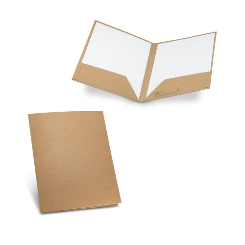 PUZO. Teczka na dokumenty A4 wykonana z 100% z papieru z recyklingu (400 g/m²)