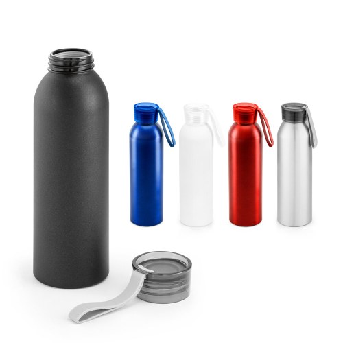 RIO. Aluminiowym ABS pochodzącego z recyklingu (100% z rAL) butelka z zakrętką z PP 660 ml
