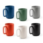 MIGHTY. Ceramiczny kubek z cylindrycznym korpusem 330 mL