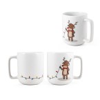 REINDEER. Kubek z nadrukiem świątecznym 330 ml