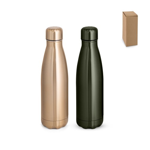 SHOW METALLIC. Butelka ze stali nierdzewnej z matowym metalicznym wykończeniem 510 ml