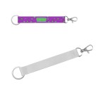 CRAWLEY. ZESTAW Smycz SUBLIMACJA krótka II DUO (20 mm) z kółkiem Ø 32 mm i karabińczykiem spustowym 20 mm
