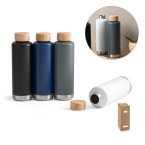 NORRE BOTTLE. Butelka próżniowa o podwójnych ściankach ze stali nierdzewnej (36% z recyklingu) 640 mL