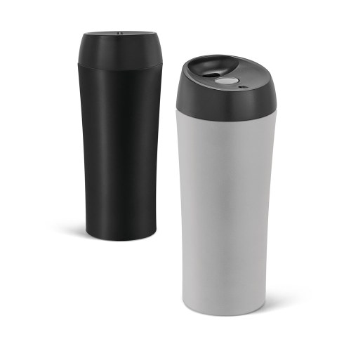 MONARDA. Kubek podróżny 470 ml ze stali nierdzewnej i PP