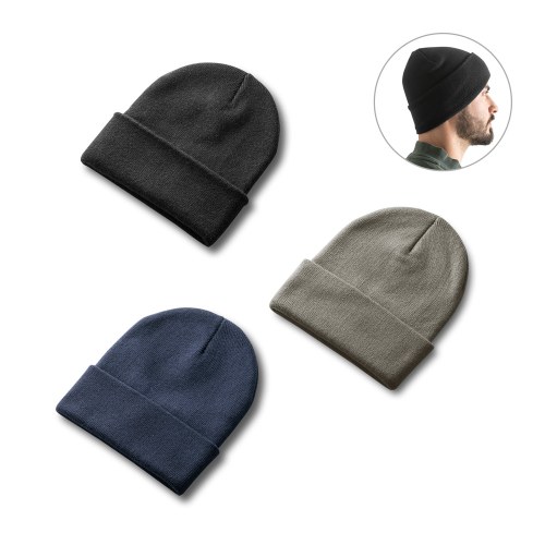CARL. Dwuwarstwowa czapka unisex poliestru pochodzącego (100% rPET)