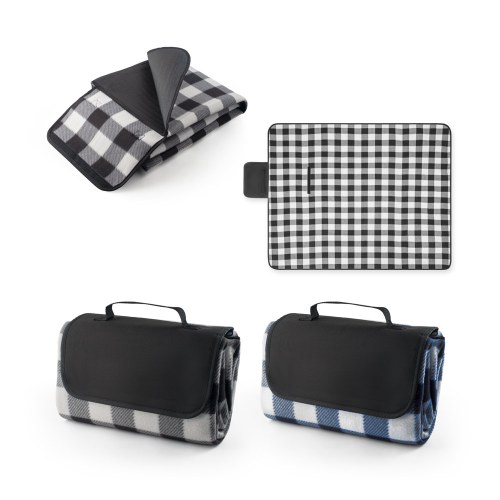 RILEY II. Koc piknikowy z podszewką EPE (180 g/m²) z wzorem