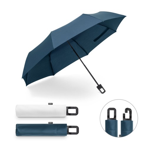 GEORGE. Parasol 21'' wykonany z poliestru pochodzącego z recyklingu (100% rPET) 190T wiatroodporny pongee
